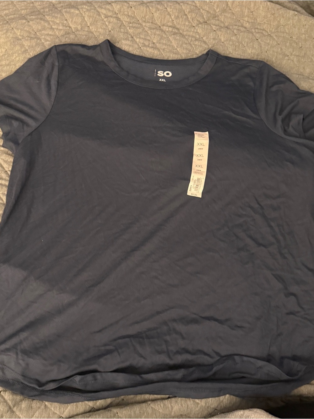 SO Women’s/Juniors Navy Crew Neck T-Shirt XXL